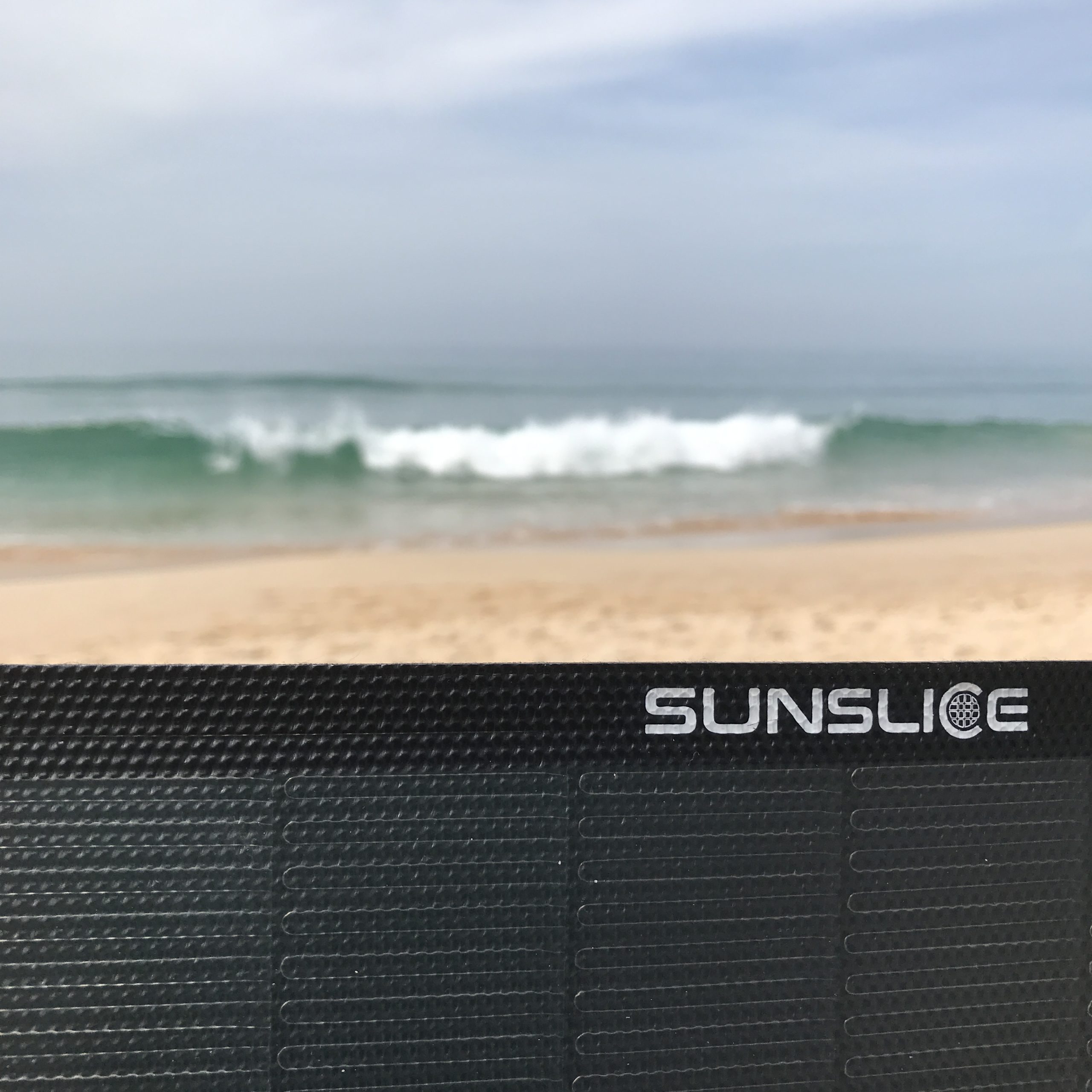 panneau solaire sunslice plage
