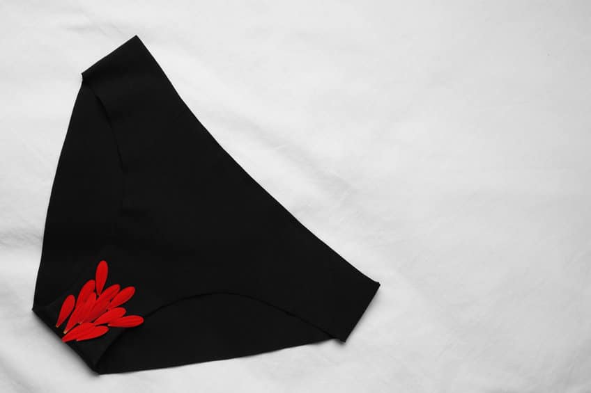 culotte menstruation noire