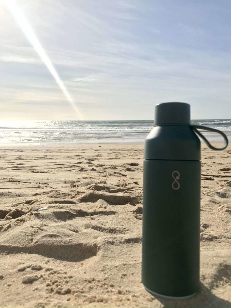 gourde isotherme plastique recyclé ocean bottle