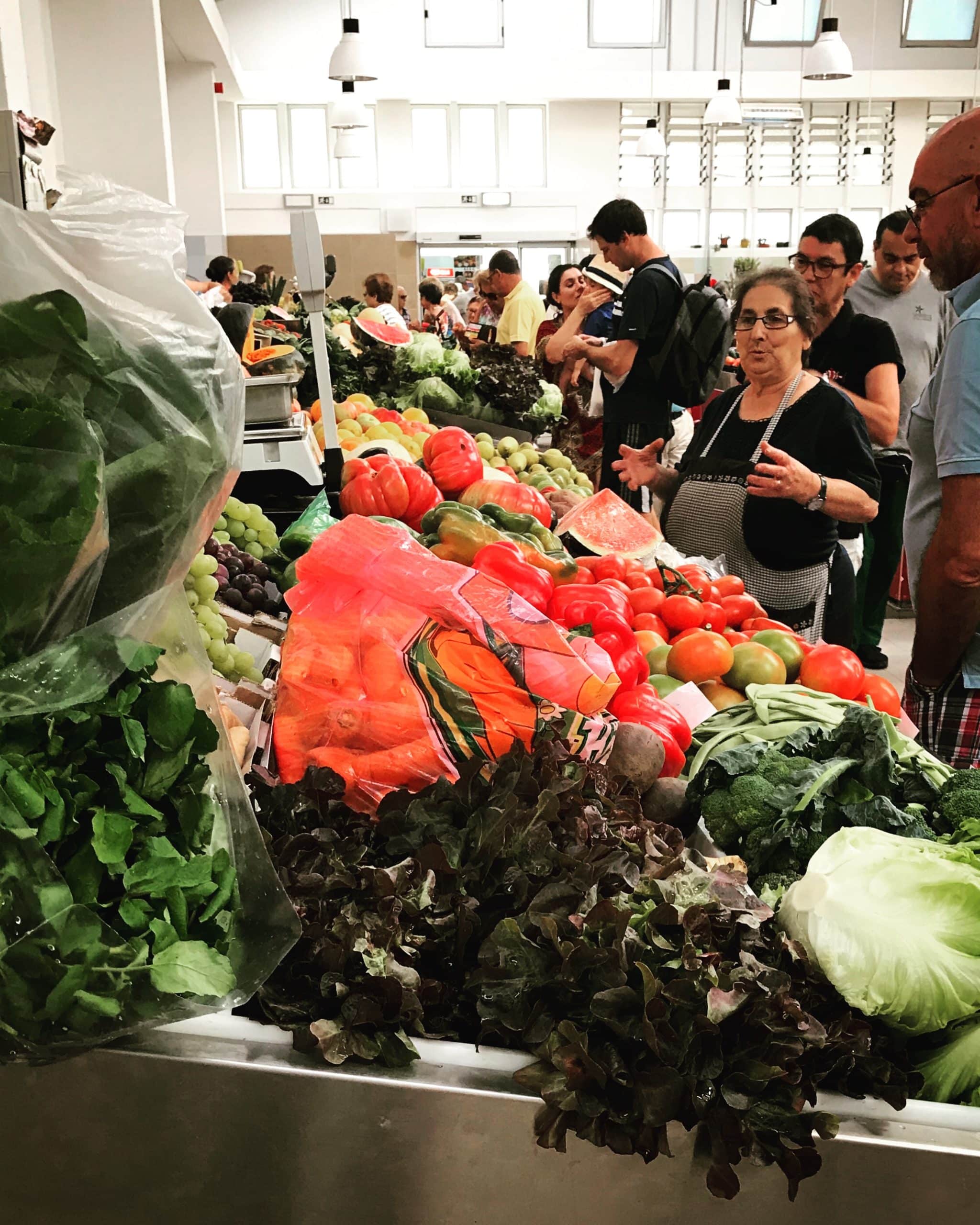 manger localement marché fruits et légumes